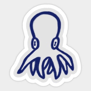 Silly Octopus Sticker